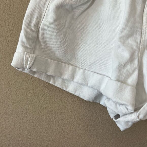 Zara White Paperbag Shorts - Picture 3 of 8